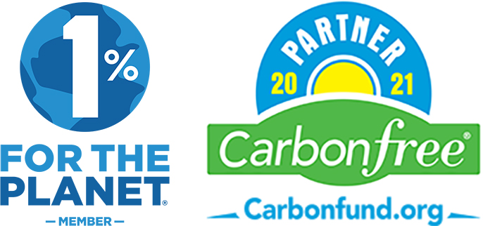 2021 Carbonfree Partner and 1% For the Planet